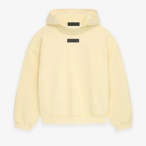 Fear of God - Essentials Pullover Hoodie - Garden Yellow - Medium - NWT